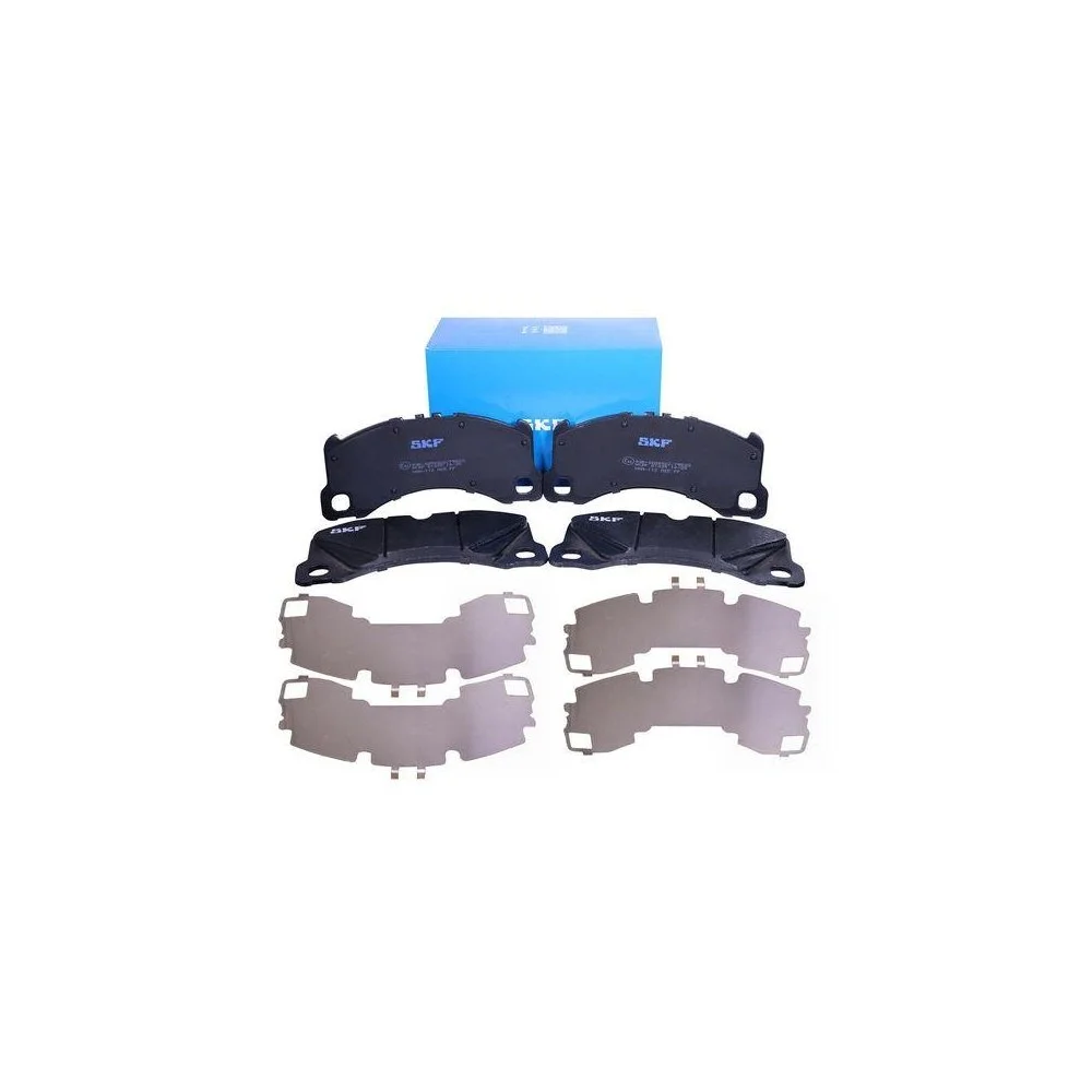 Комплект гальмівних колодок дискового гальма SKF VKBP 81339 для PORSCHE, передня вісь, фото №1