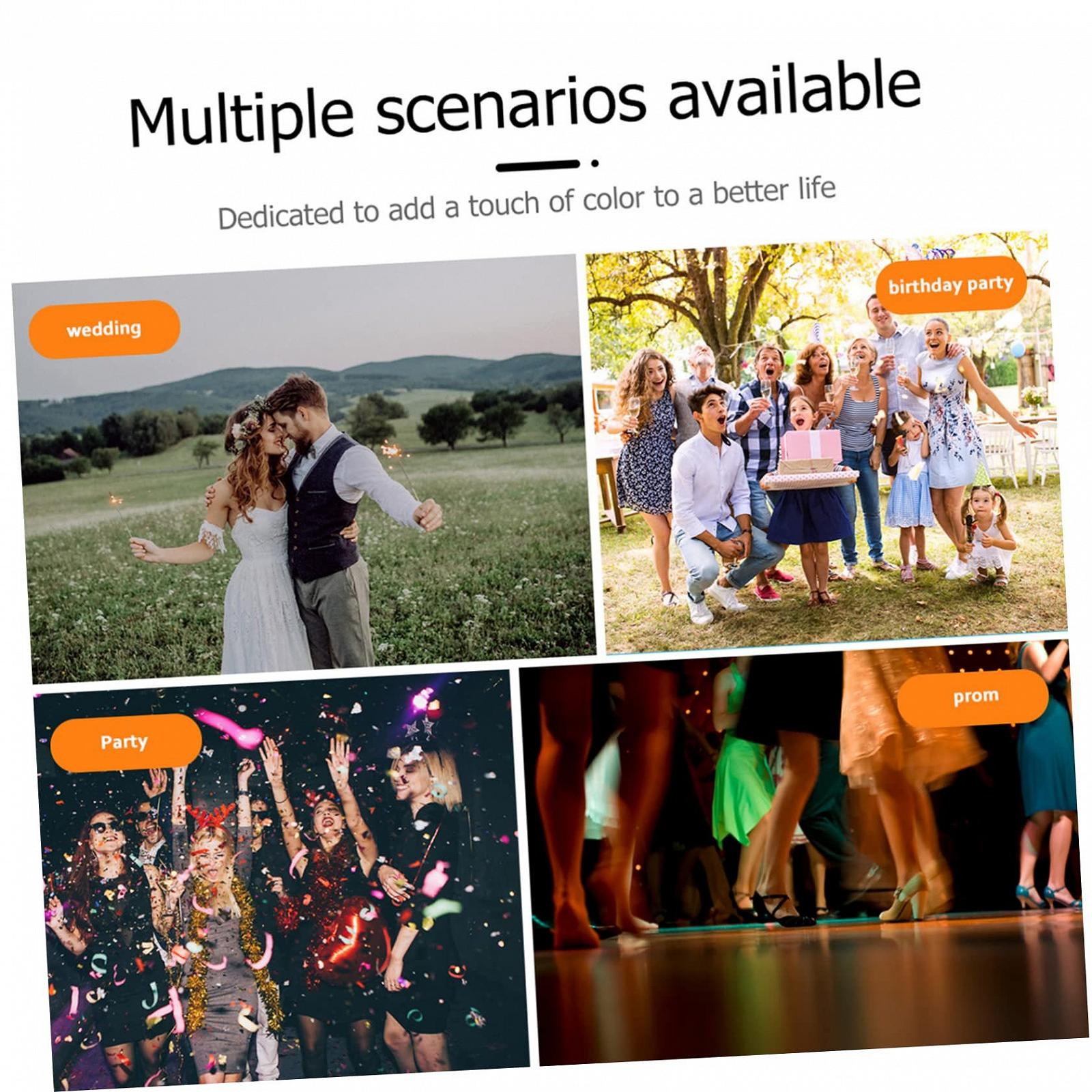 Сонцезахисні окуляри PACKOVE 5St Herz, різнокольорові, пляжні, без оправи, жіночі, модні, у формі серця, червоні, фото №4