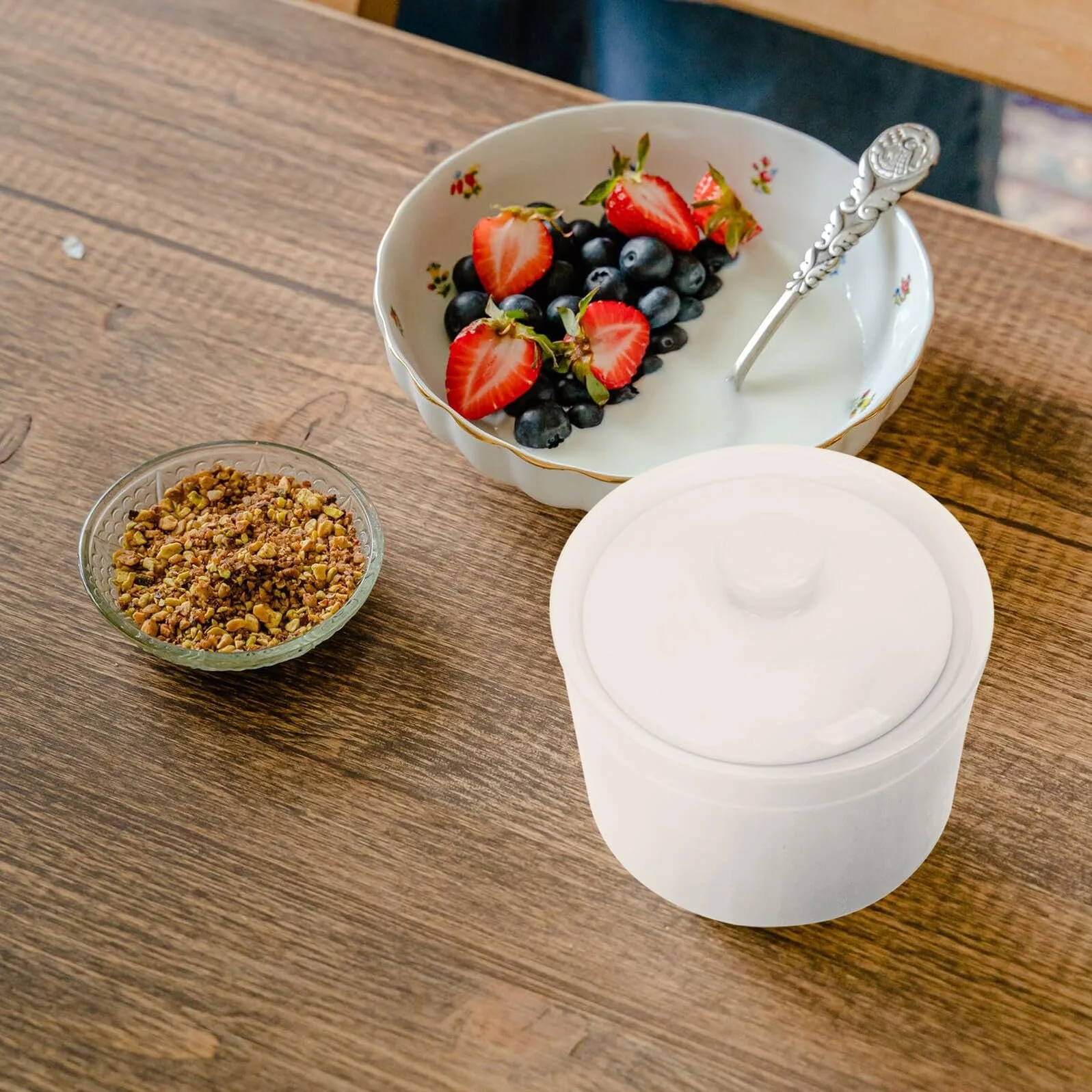 Набор мисок для запекания керамические с крышкой, фото №9 Набор мисок для запекания керамические с крышкой, фото №9