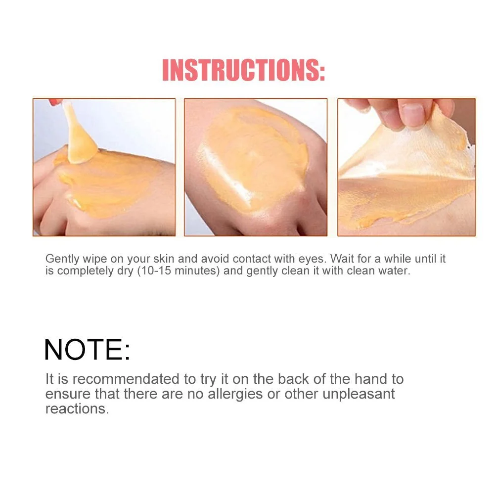 Маска для лица 24K Gold, коллагеновая маска, отбеливающая маска для глубокого очищения, антивозрастной увлажняющий крем, фото №7