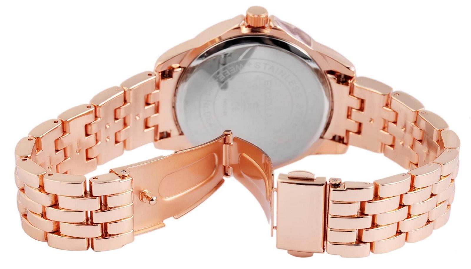 Годинник Excellanc жіночий Металевий браслет 1800143 Аналоговий Стрази, фото №3