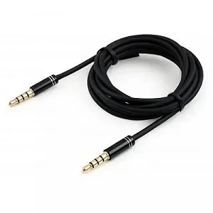 Кабель мультимедийный Jack 3.5mm 1.5m Vinga (VCPJ35PR1.5) - Фото 1