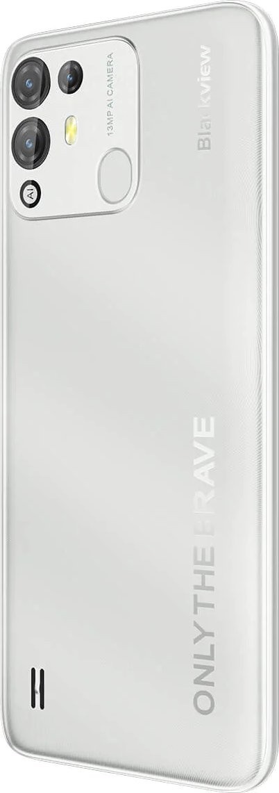 Смартфон 6.53" Blackview A55 Pro 4/64Gb 4G 2-SIM 13/5Мп 8 ядер Android 11 Cloud White, фото №6