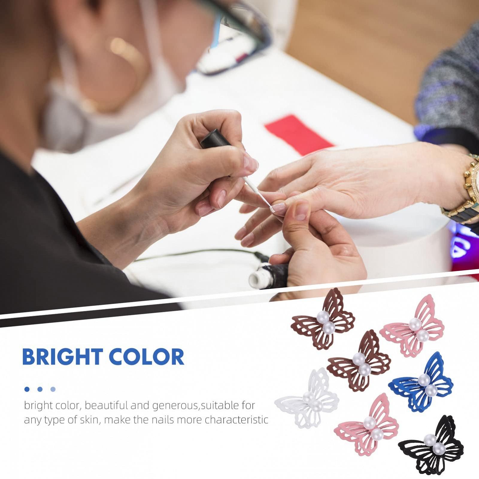 Прикраса для нігтів Метелики 7 шт., фото №9