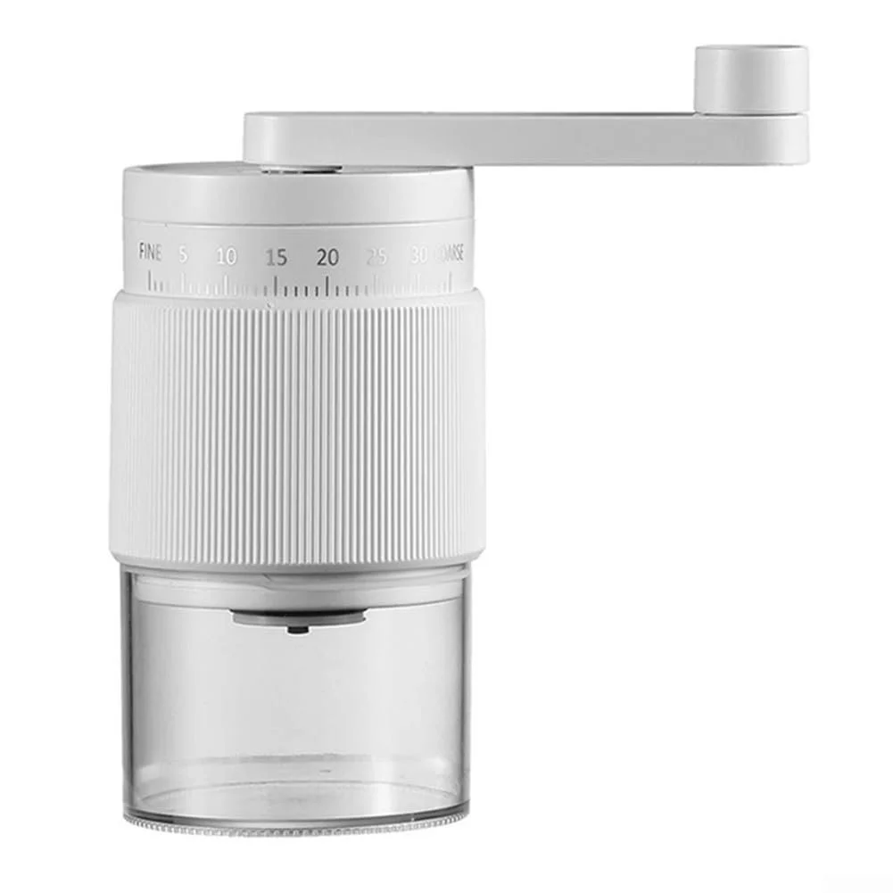 Ручная кофемолка Эргономичная 35 регулируемых уровней помола Белый, фото №1 Ручная кофемолка Эргономичная 35 регулируемых уровней помола Белый, фото №1