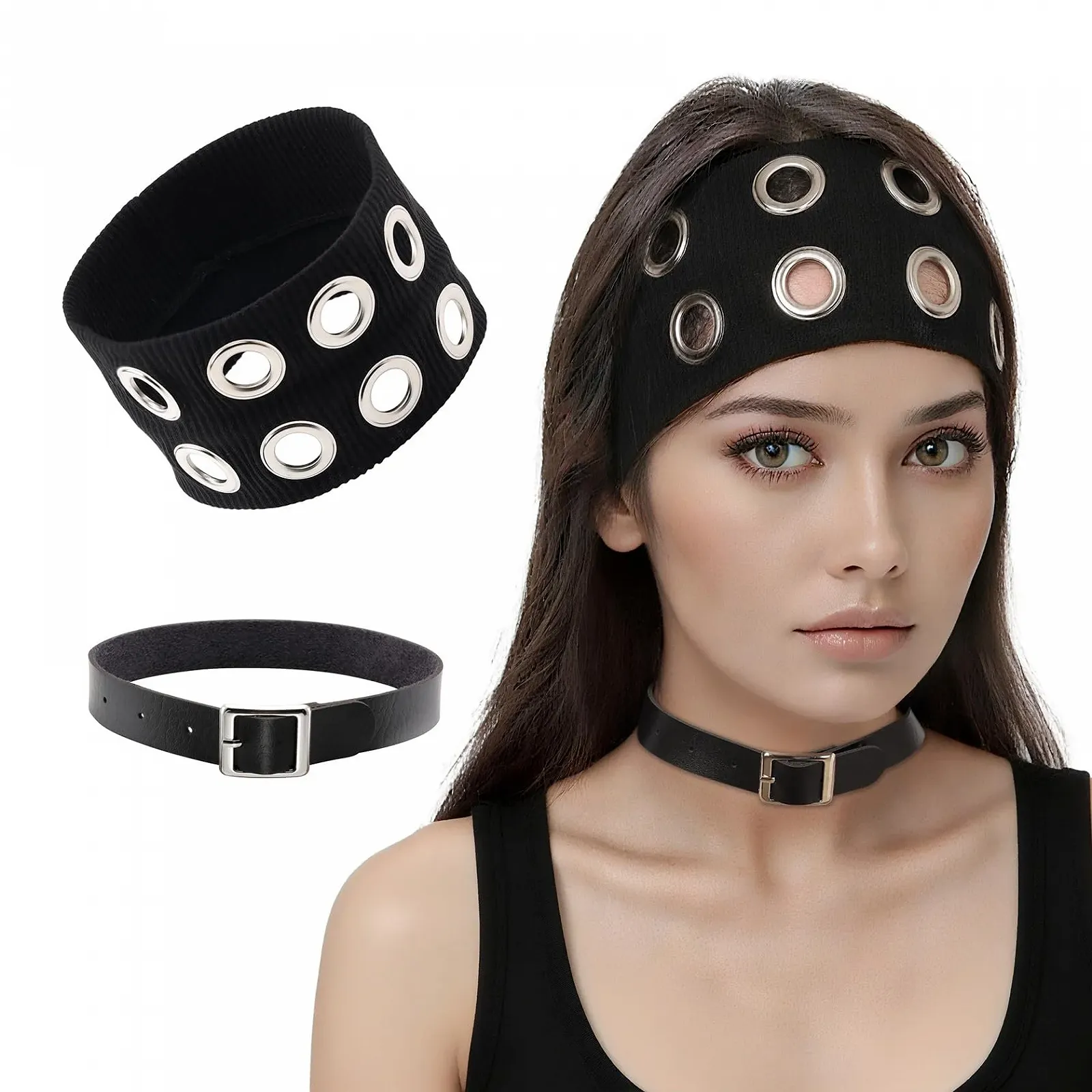 Пов'язка на голову Milakoo з люверсами для жінок, фото №1