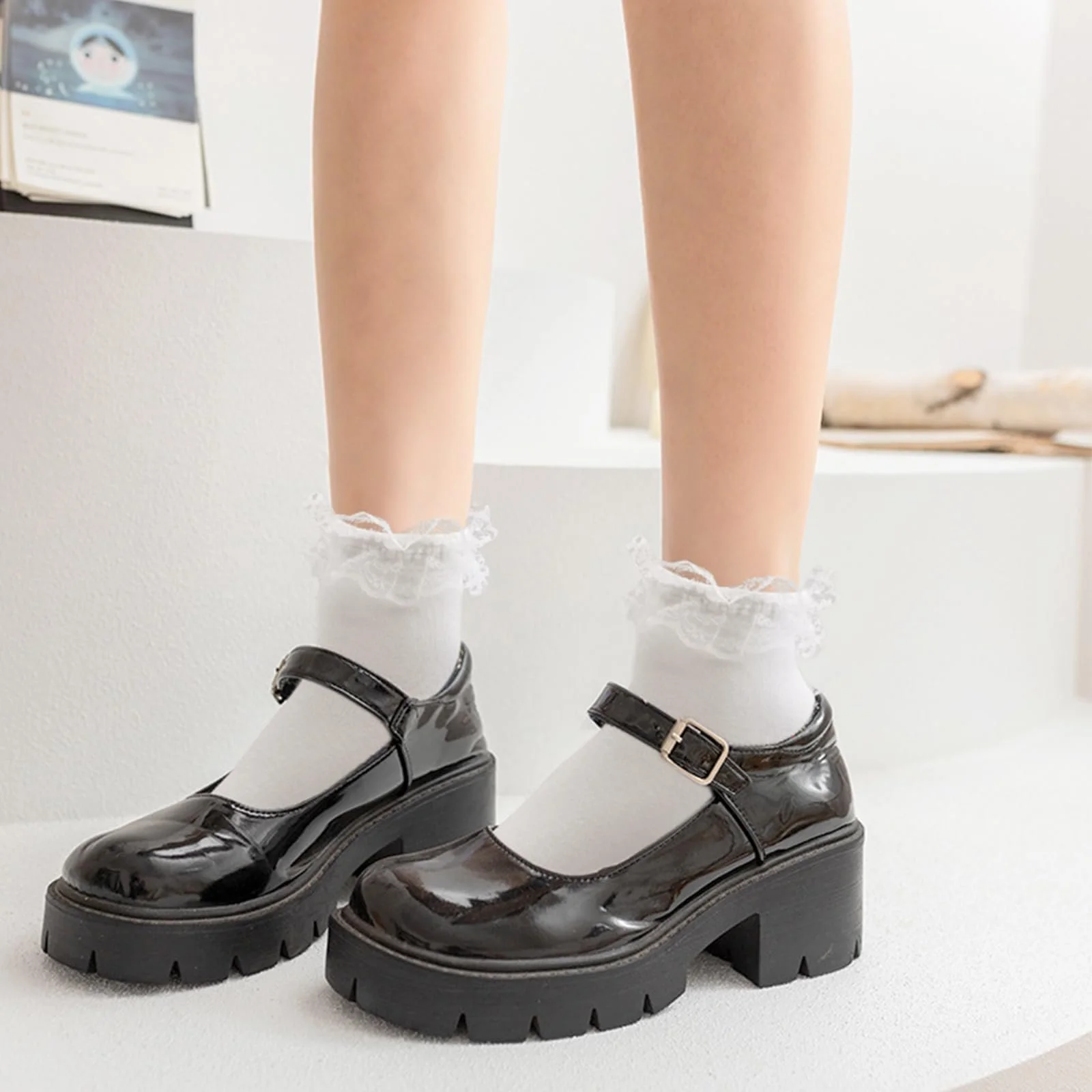 Жіночі шкарпетки VEGCOO 6 пар, фото №6 Жіночі шкарпетки VEGCOO 6 пар, фото №6