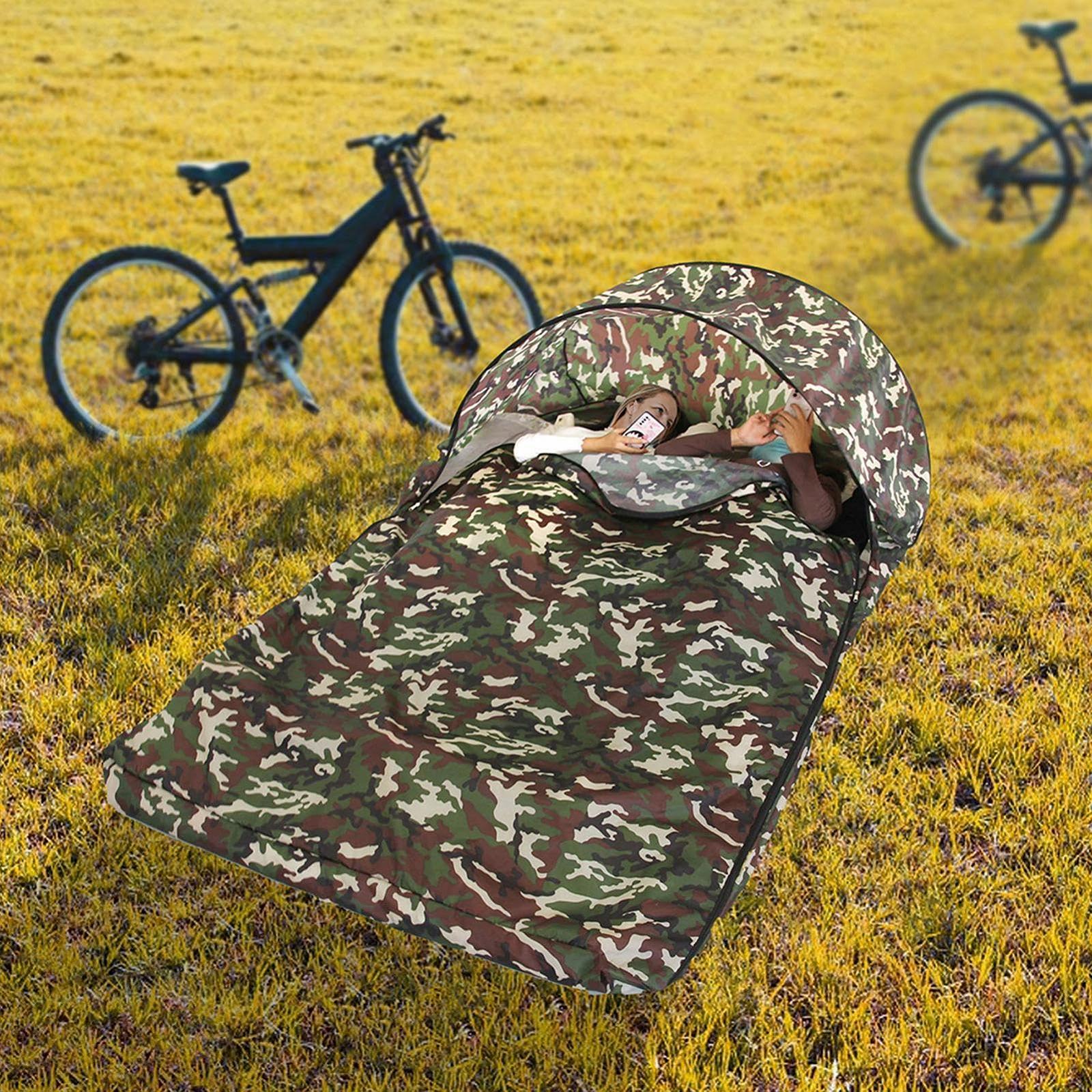 Спальний мішок Camping Anti-Peeping Водонепроникний Легкий, фото №3