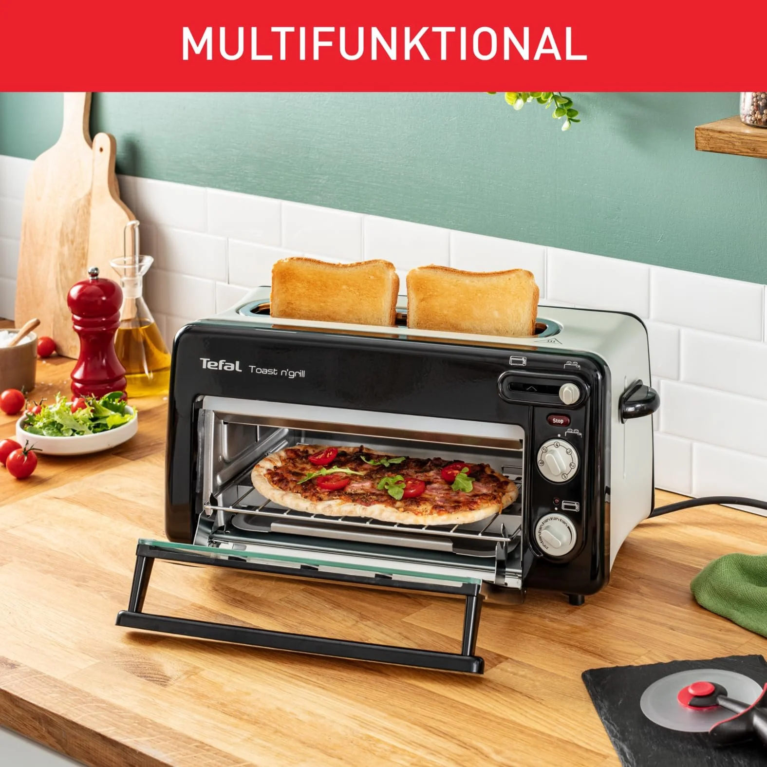 Тостер-гриль 2 в 1 Tefal Toast n Grill TL 6008, фото №2 Тостер-гриль 2 в 1 Tefal Toast n Grill TL 6008, фото №2