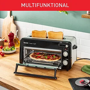 Тостер-гриль 2 в 1 Tefal Toast n Grill TL 6008 synthetic.ua - Фото 1