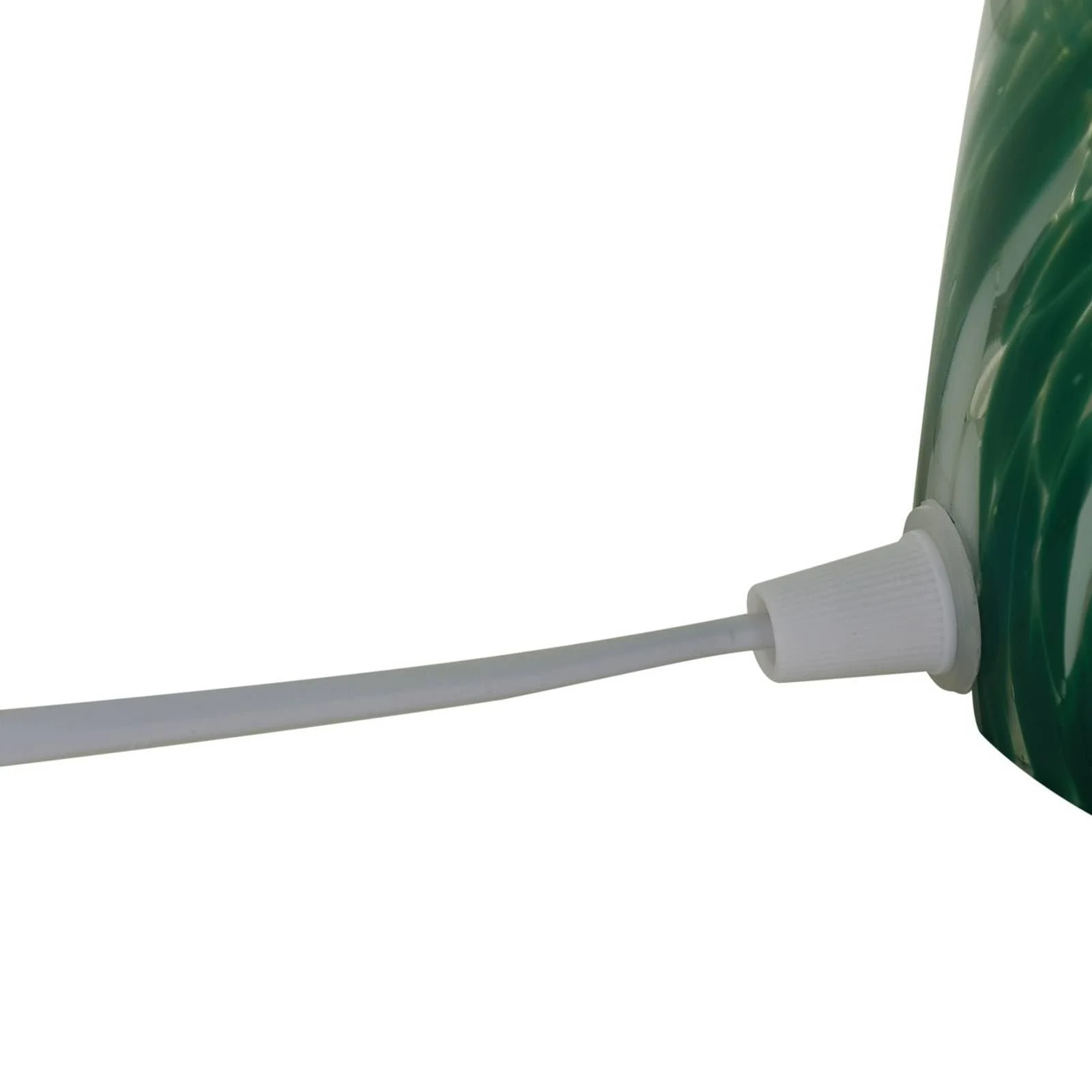 Настільна лампа Lindby Hubi Modern 1 лампа E27 зелене скло, фото №10