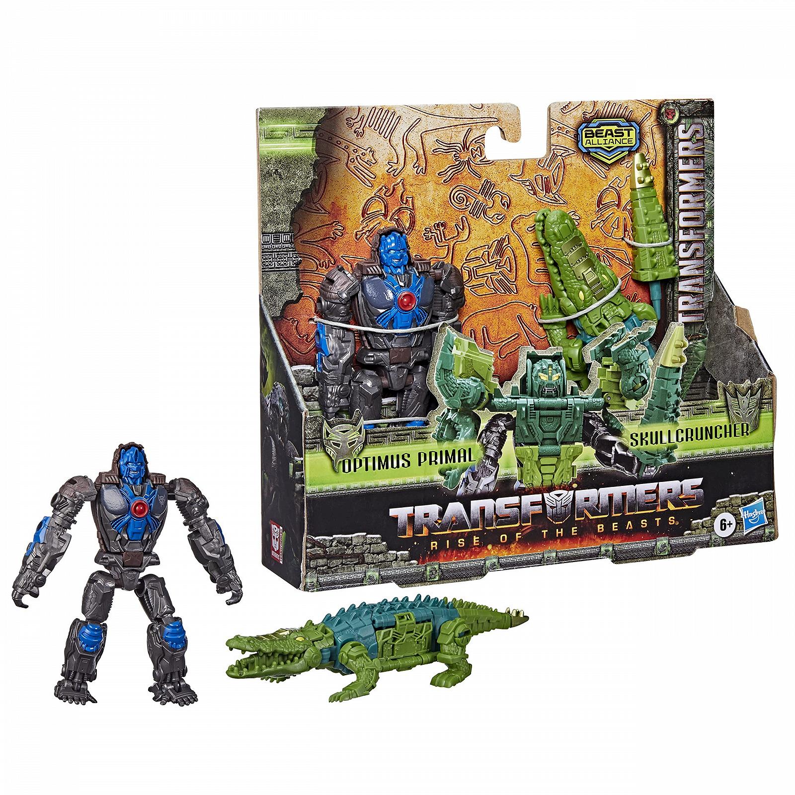Набір іграшок Beast Combiner Transformers: Rise of Beasts, Beast Alliance, Optimus Primal (12,5 см), 6+, фото №9