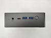 Міні ПК BMAX B4 Plus / Intel N100 / RAM 16GB / SSD 512GB / 2 x HDMI / LAN / Wi-Fi 5 / Bluetooth 4.2 / Windows 11 / Сірий Уцінка
