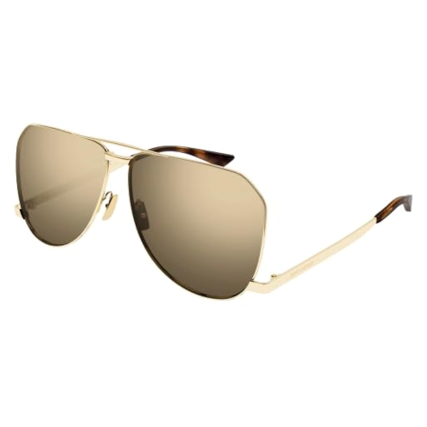 Сонцезахисні окуляри Saint Laurent SL 690 Dust 61 Gold-Gold-Brown, фото №1