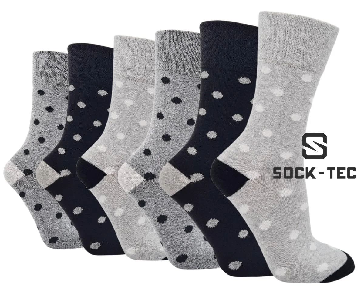 Жіночі шкарпетки без резинки для діабетиків (6 пар), фото №7