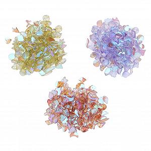 Стразы для ногтей LetCart, набор дисков для ногтей, 300 шт, разные стили, яркие цвета, стразы для ногтей для чехла телефона, карточек, DIY synthetic.ua - Фото 1