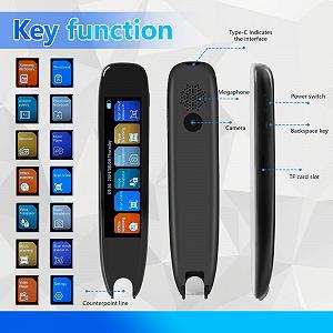 Ручка-сканер-перекладач Онлайн 142 мови з 3,7-дюймовим сенсорним екраном ціна на synthetic.ua - Фото 1 Ручка-сканер-перекладач Онлайн 142 мови з 3,7-дюймовим сенсорним екраном synthetic.ua - Фото 1