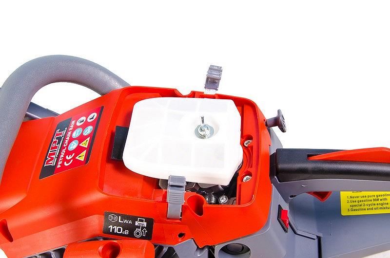 Пила ланцюгова бензинова MPT 2300 Вт 58 см³ 450 мм/18" плавний пуск MGS5801-18, фото №7