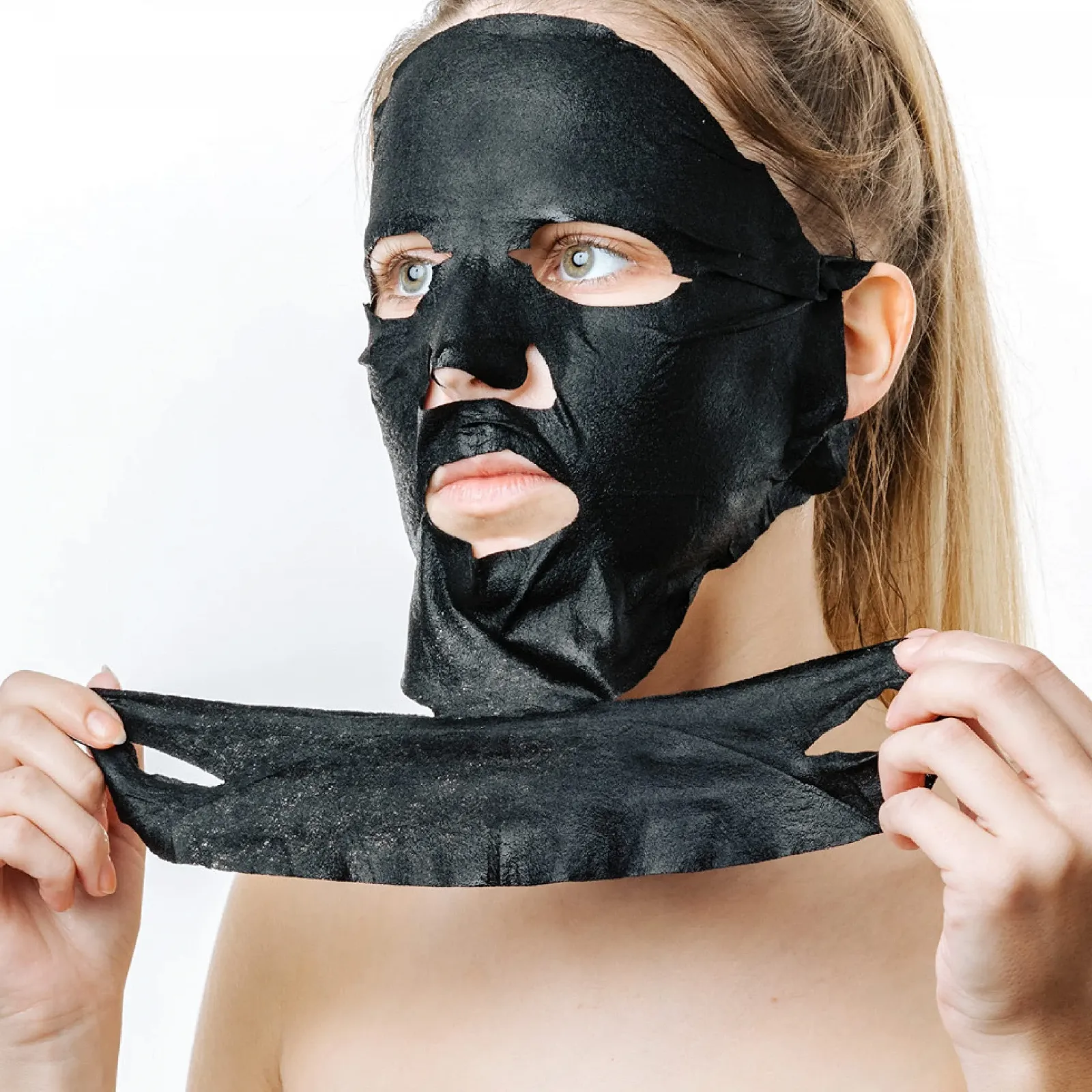 Тканинна Маска для Обличчя siin Detox, Набір 5 шт, для Глибокого Очищення Пор, фото №6