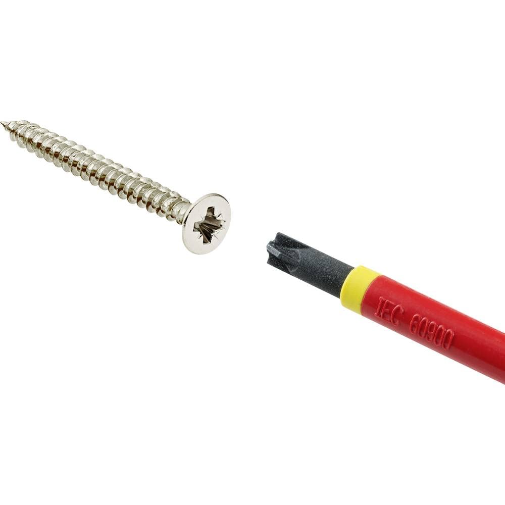 Отвертка TOOLCRAFT VDE SL/PZ2 длина лезвия: 100 мм, фото №3