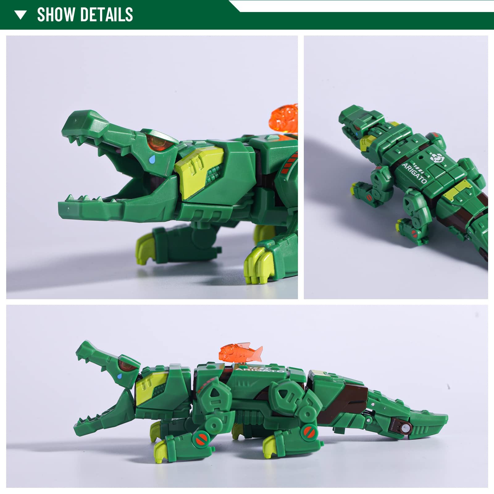 Игрушка-трансформер 52TOYS Beastbox Series Teardrop, разноцветная, фото №4