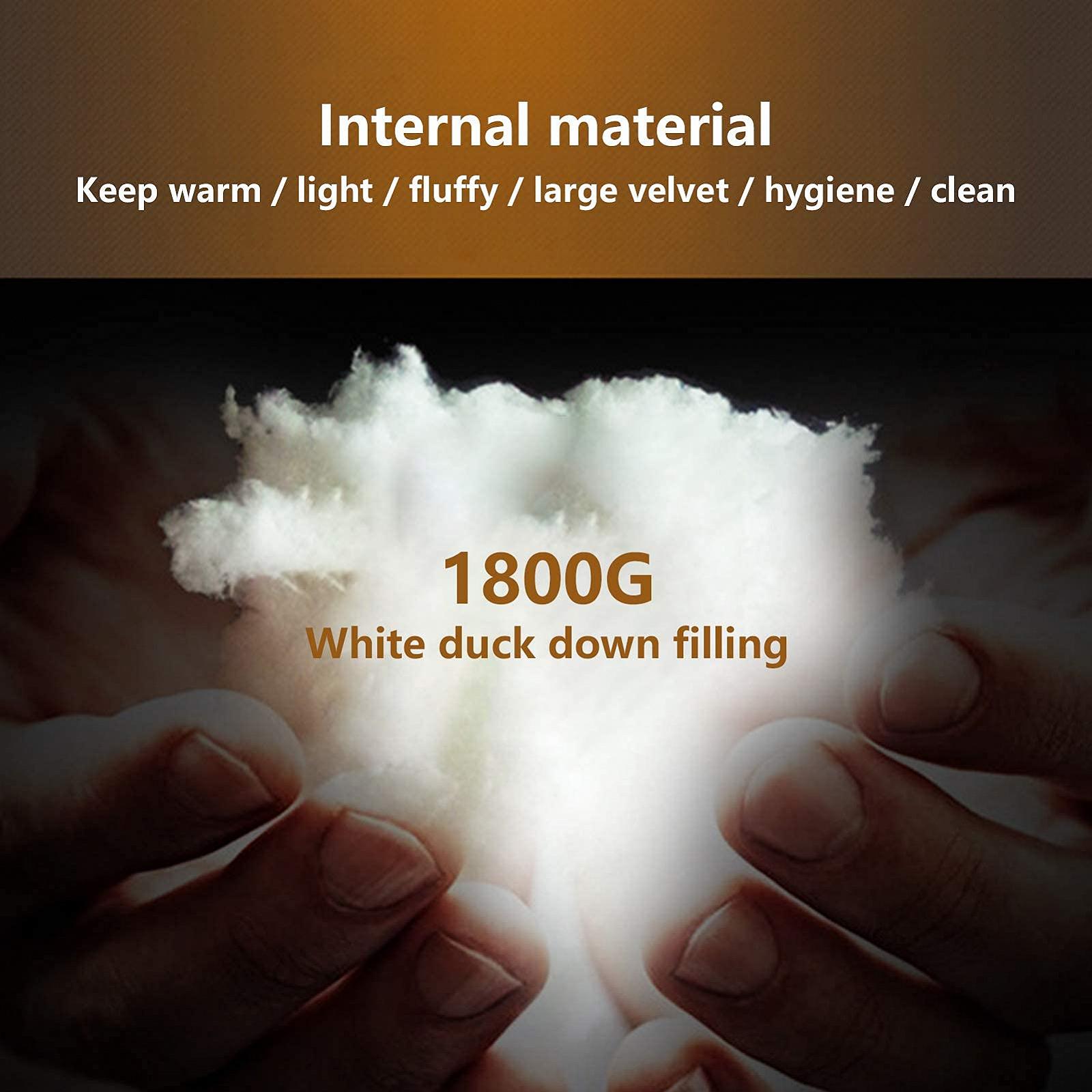 Спальний мішок MYVVKIA Полегшений Пуховий Камуфляжний Водонепроникний Зелений, фото №5 Спальний мішок MYVVKIA Полегшений Пуховий Камуфляжний Водонепроникний Зелений, фото №5