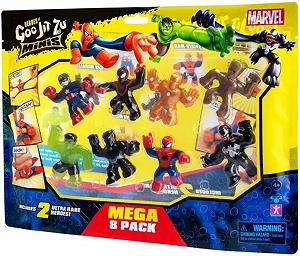 Фігурки Goo Jit Zu Marvel Minis S4, набір 8 шт. - Фото 1