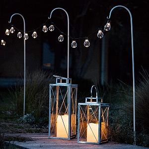 Гірлянда Lights4fun, 20 LED куль, плексиглас, живлення від батарейок synthetic.ua - Фото 1
