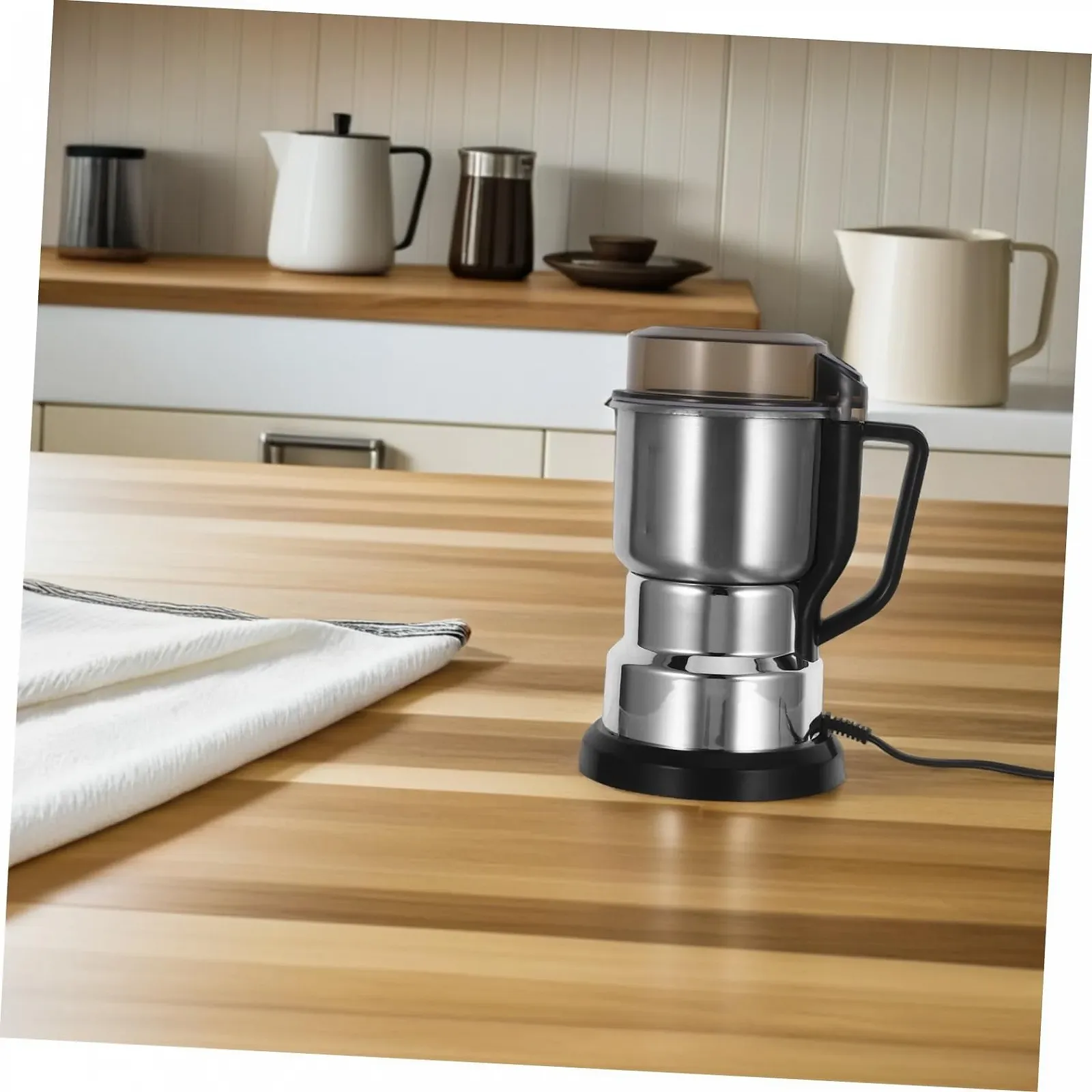 Электрическая кофемолка Cabilock Кухонная мельница для зерна 600 г, фото №5