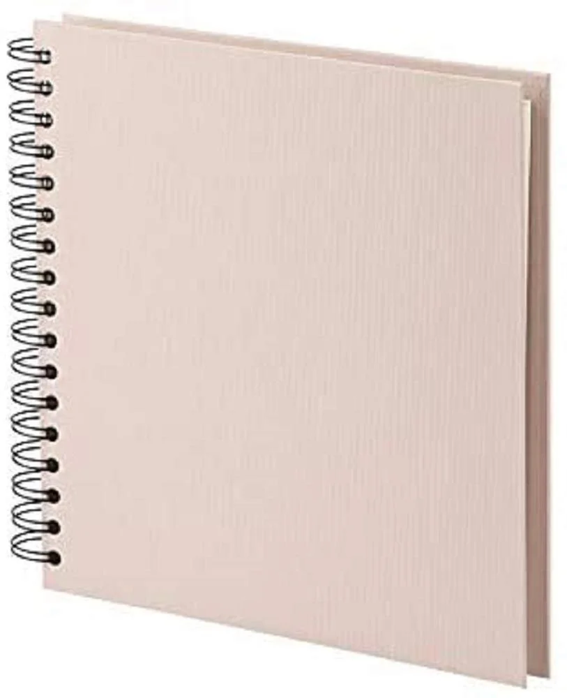 Фотоальбом Rössler S.O.H.O. Wire-O 230 x 230 мм, 60 кремово-белых страниц, пудровый, фото №1 Фотоальбом Rössler S.O.H.O. Wire-O 230 x 230 мм, 60 кремово-белых страниц, пудровый, фото №1