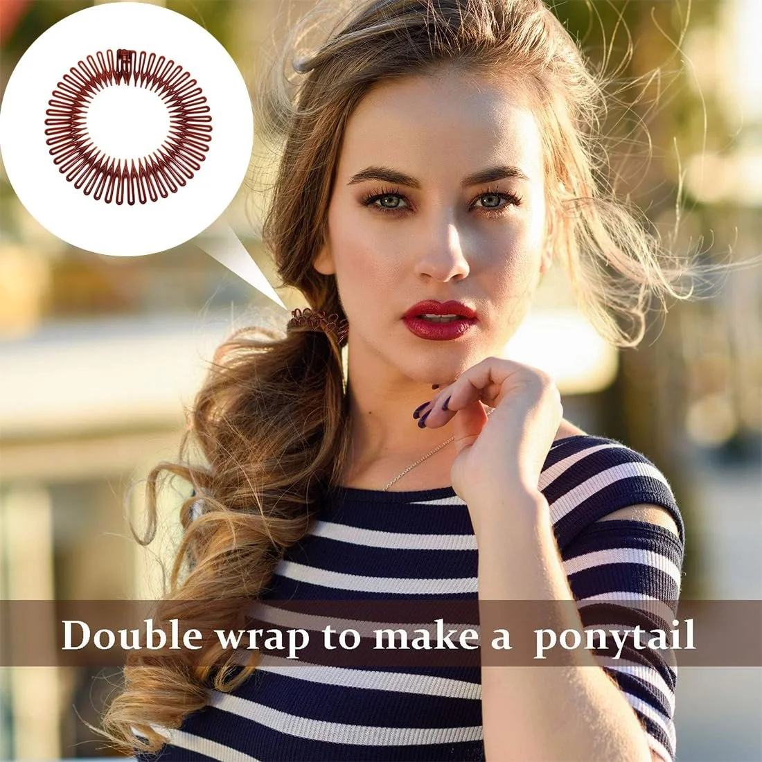 Обруч для волосся еластичний, фото №2 Обруч для волосся еластичний, фото №2