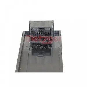 Перемикач склопідйомника METZGER 09161040 для AUDI, передній зі сторони водія synthetic.ua - Фото 1