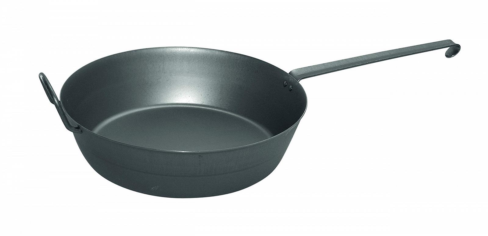 Круглая сковорода Riess Tirol 0643-023 Диаметр-32 см Черный, фото №1