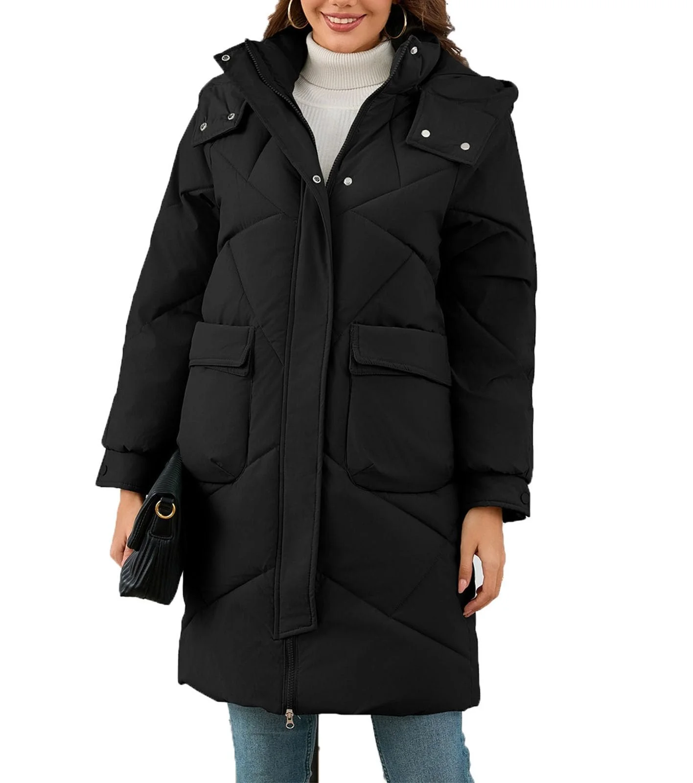 Пуховик Langer Жіночий Зимовий стьобаний, фото №1 Пуховик Langer Жіночий Зимовий стьобаний, фото №1