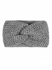 Повязка на голову в форме двойного сердца с плетеным узлом - Фото 1