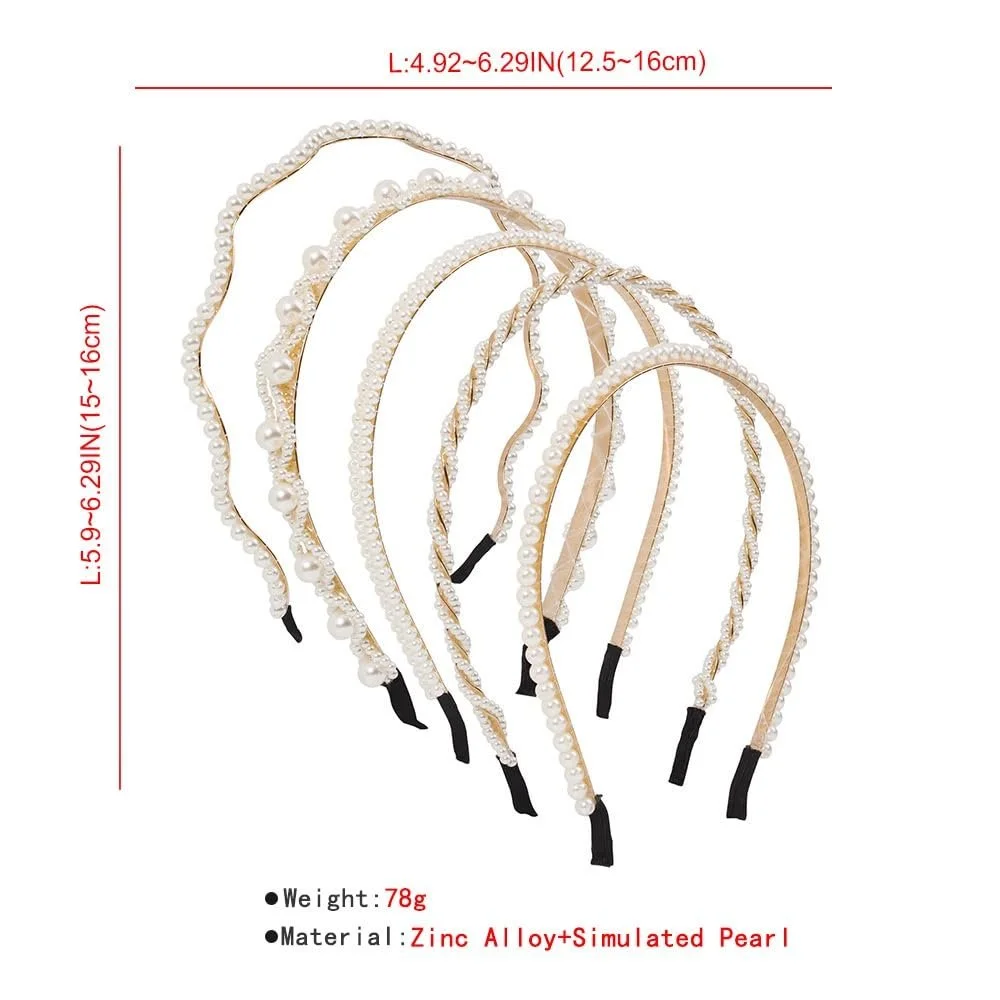 Обруч з перлинами, Жіночий, фото №6