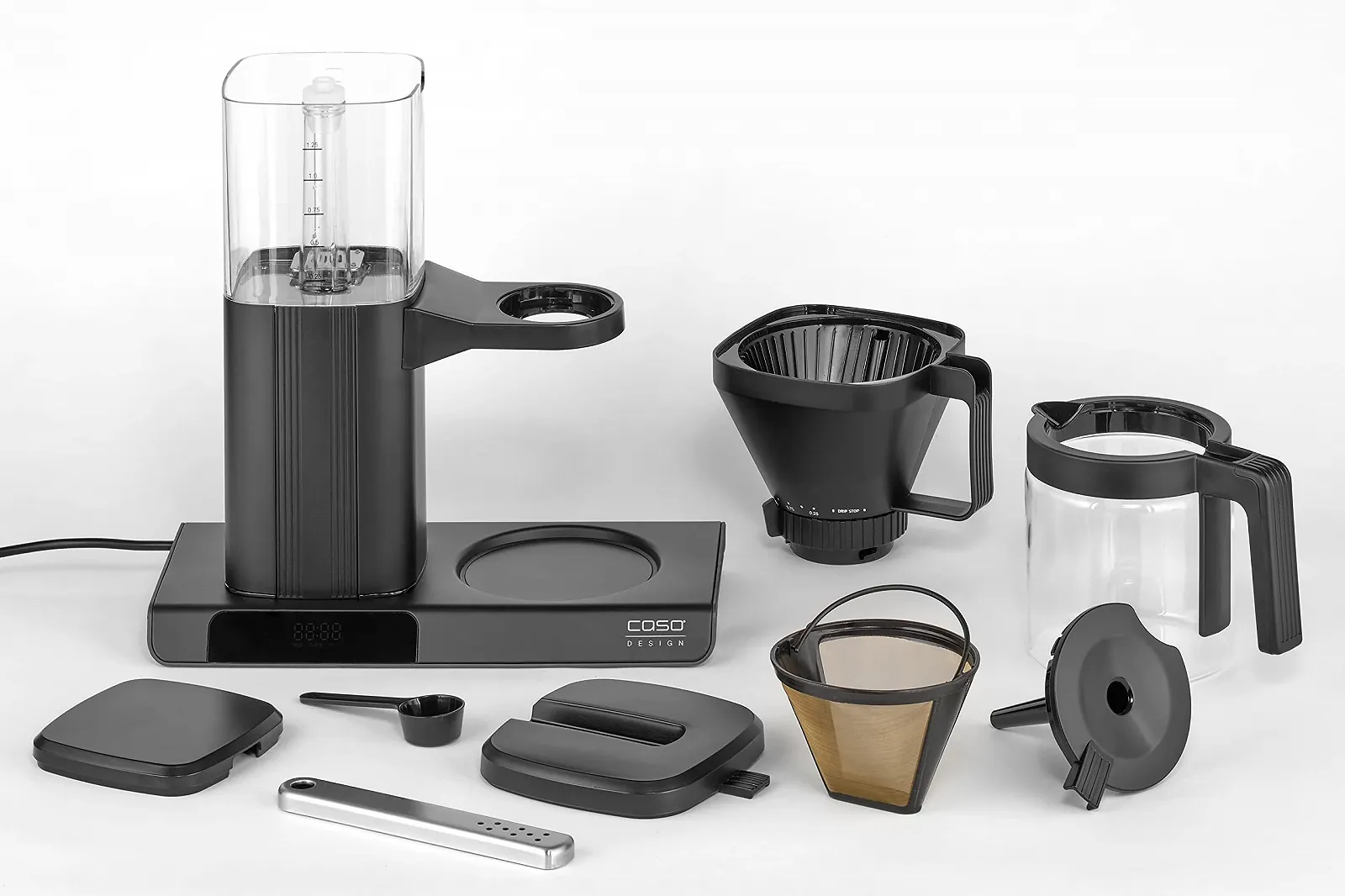 Кофемашина капельная CASO Aroma Sense 92-96 °C со стальным фильтром, фото №8