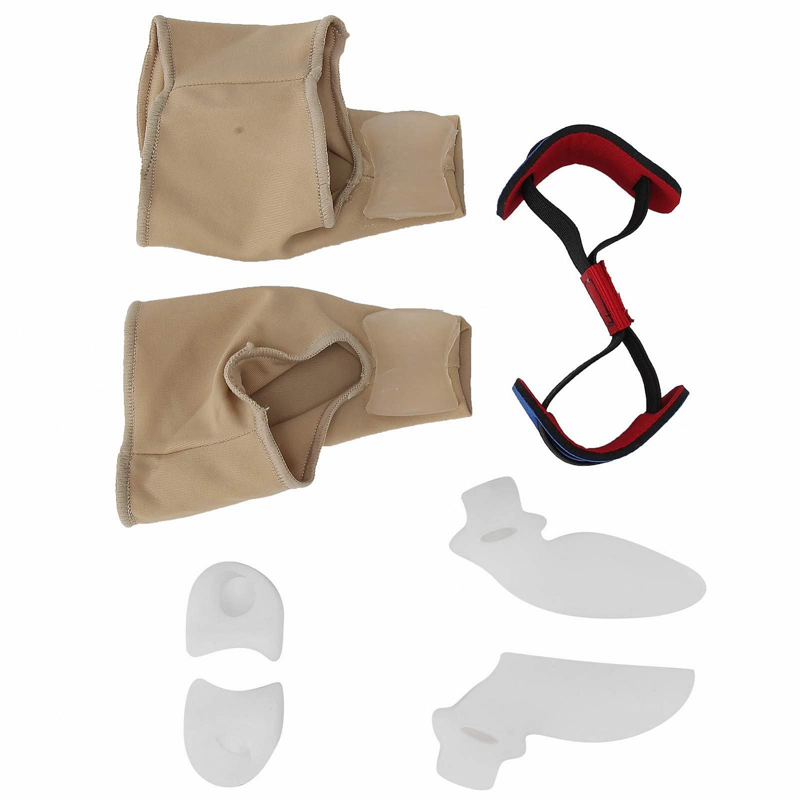 Коректор великого пальця стопи Restokki Комплект Hallux Valgus з високою еластичністю, фото №7