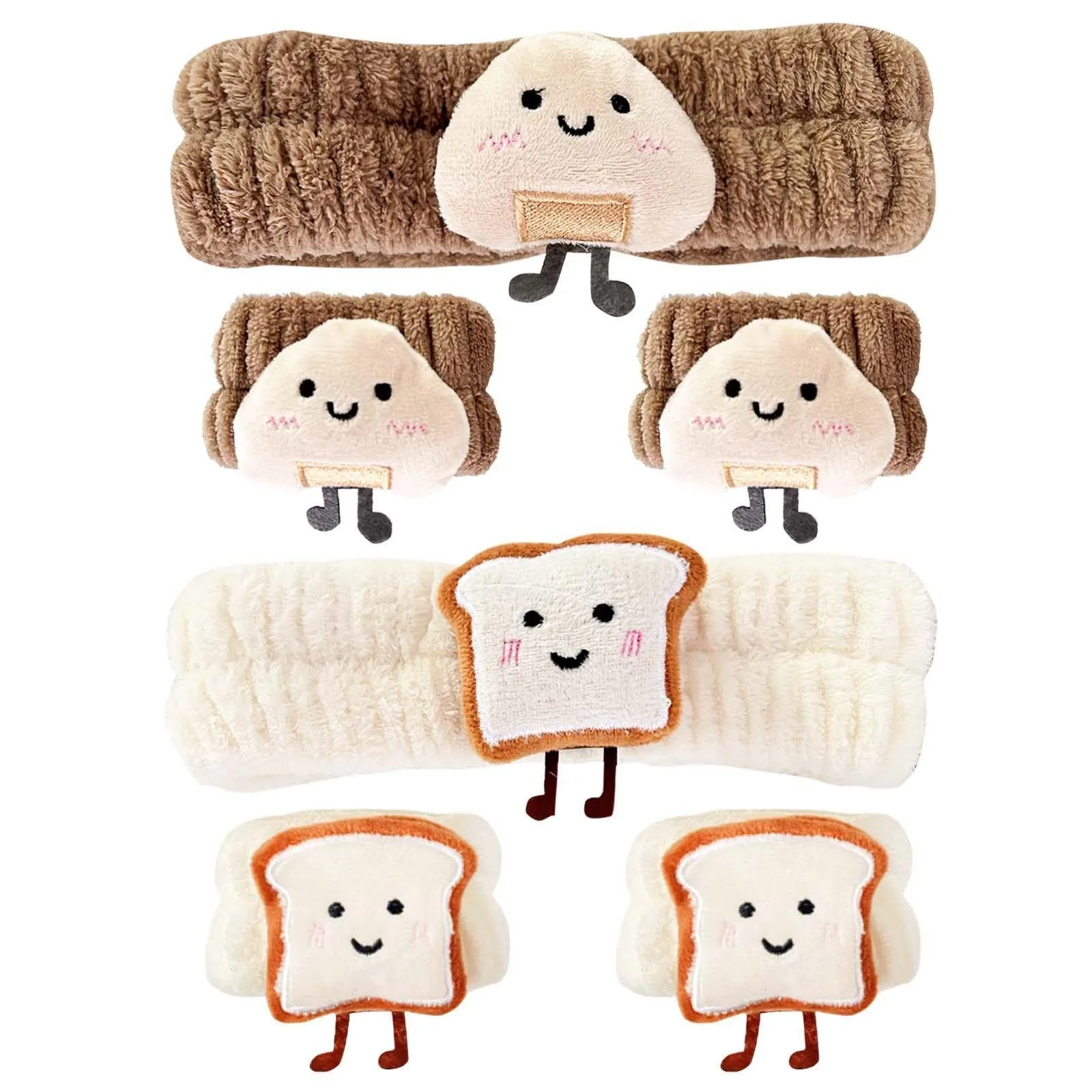 Пов'язка на голову і набір браслетів 2 шт, мила мультяшна, фото №1