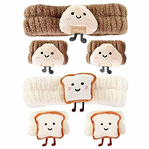 Повязка на голову и набор браслетов 2 шт, милая мультяшная - Фото 1