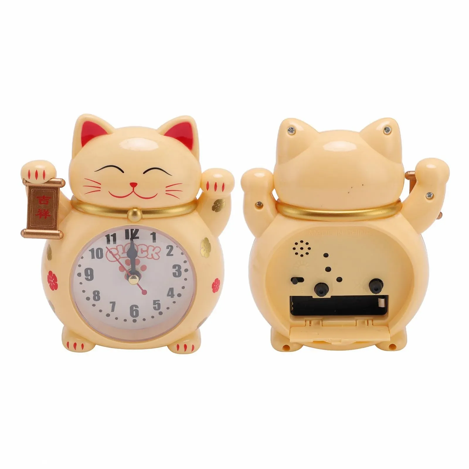 Годинник Настільний Mumusuki Кот Удачі YF2025D, фото №6 Годинник Настільний Mumusuki Кот Удачі YF2025D, фото №6