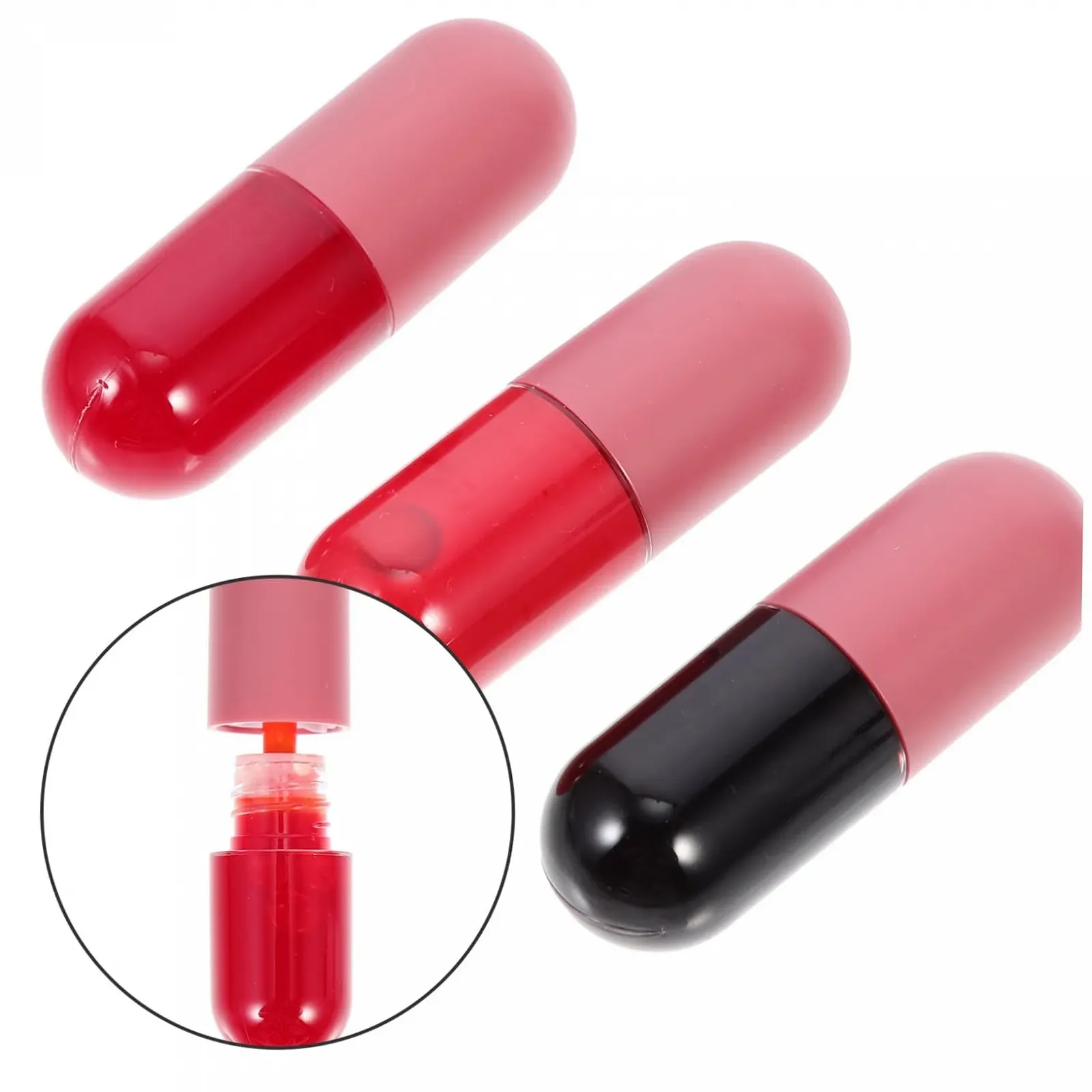 Блиск для губ DOITOOL Набір 3 шт. Збільшення об'єму губ Відтінок для губ, фото №3 Блиск для губ DOITOOL Набір 3 шт. Збільшення об'єму губ Відтінок для губ, фото №3