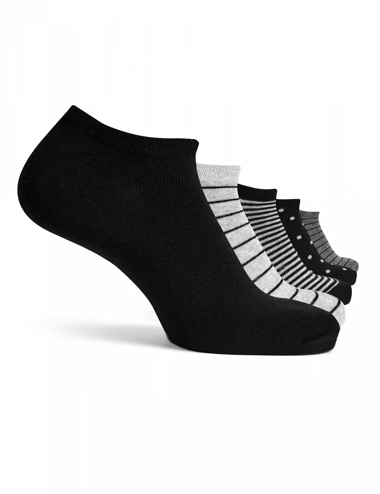 Носки Trainer Basic Treasure 12 пар Хлопковые дышащие короткие носки унисекс, фото №8