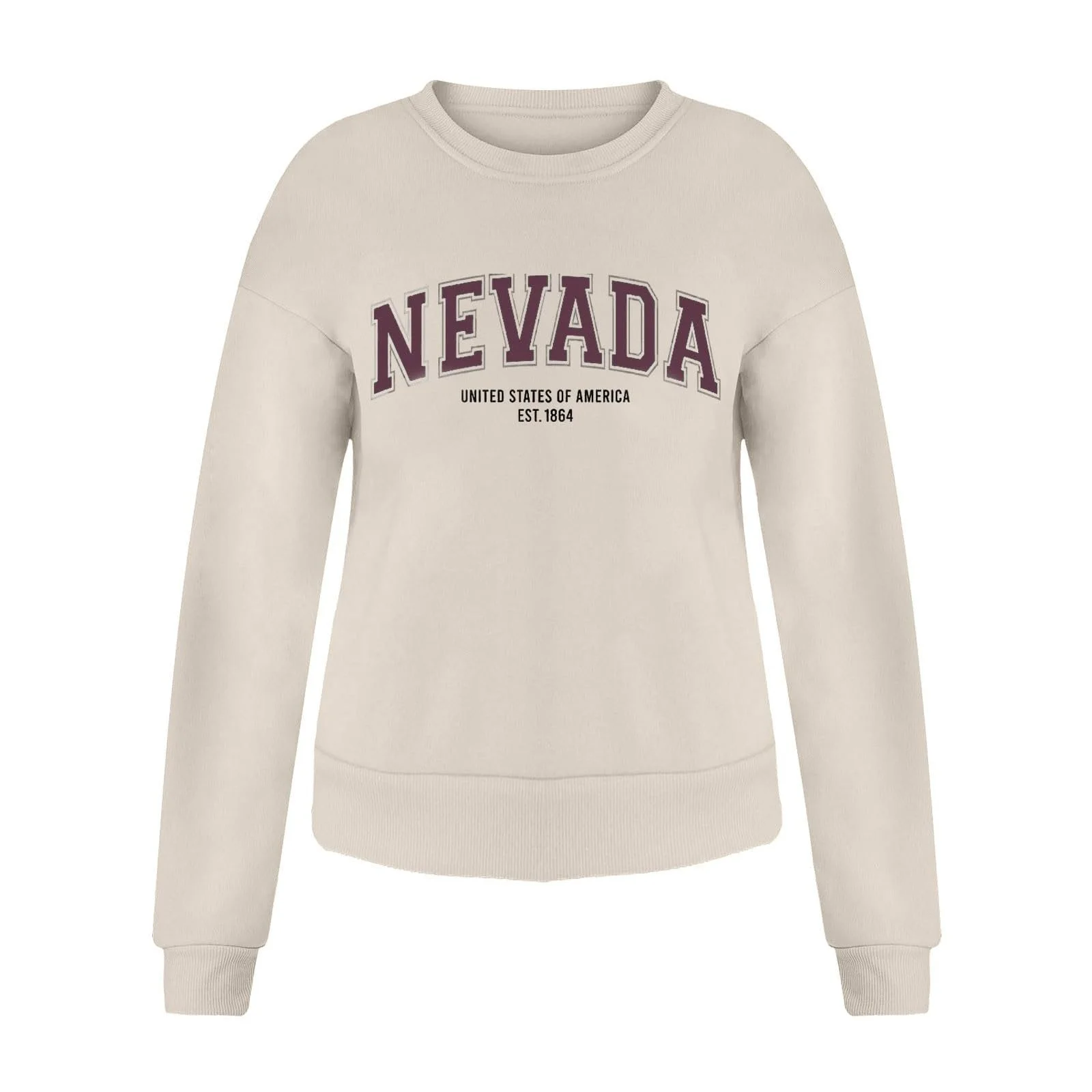 Женская Толстовка Nevada Однотонная, фото №3