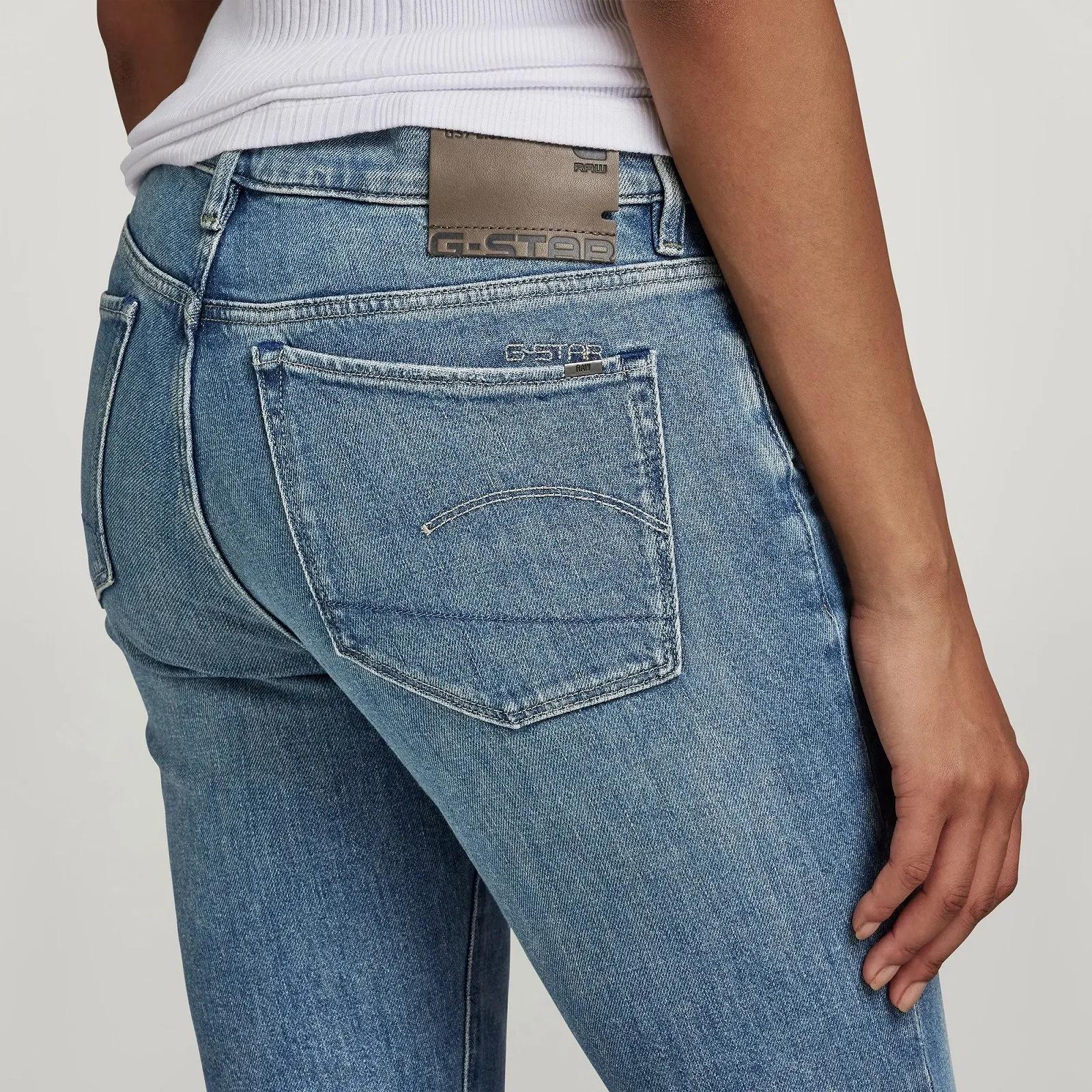 Жіночі джинси G-Star RAW Damen Jeans Skinny Flare 3301 - 27, фото №5 Жіночі джинси G-Star RAW Damen Jeans Skinny Flare 3301 - 27, фото №5