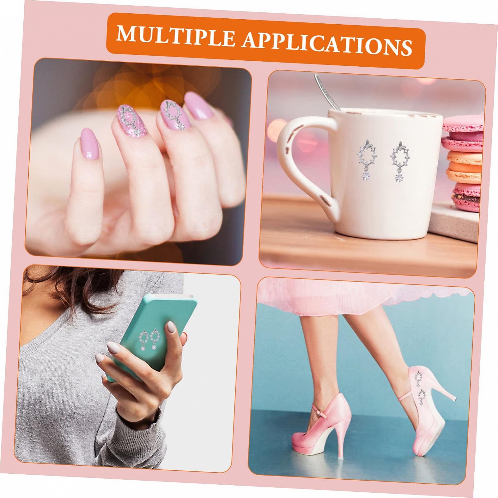 Украшения для ногтей с цирконом Healeved, 9 шт., металлические заклепки для ногтей для творческого маникюра и декорирования. Универсальные в использовании для рукоделия, мобильных телефонов, ноутбуков и прочего, фото №5 Украшения для ногтей с цирконом Healeved, 9 шт., металлические заклепки для ногтей для творческого маникюра и декорирования. Универсальные в использовании для рукоделия, мобильных телефонов, ноутбуков и прочего, фото №5