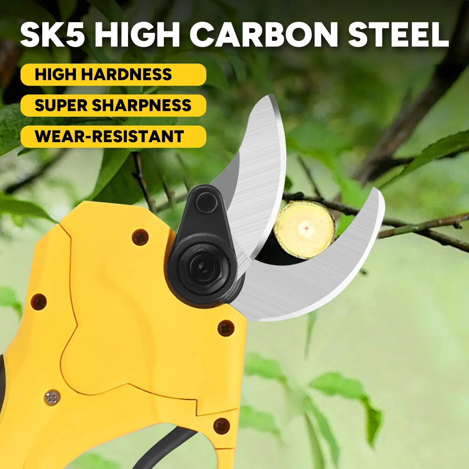 Електричні секатори Mowis Professional 30 мм, 2 акумулятори 2Ah, фото №4