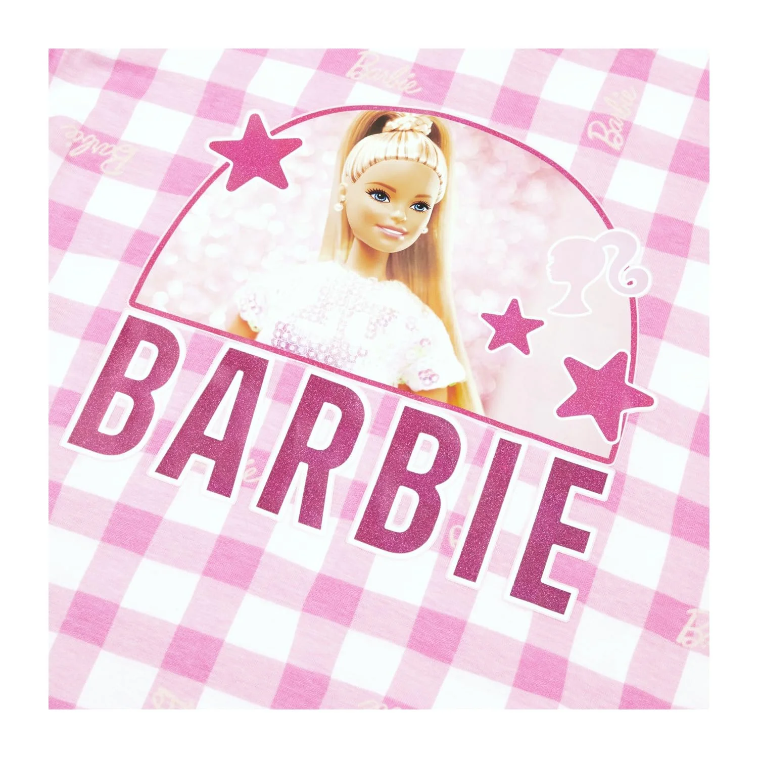 Піжама Barbie для дівчаток, 100% бавовна, довга піжама, фото №3