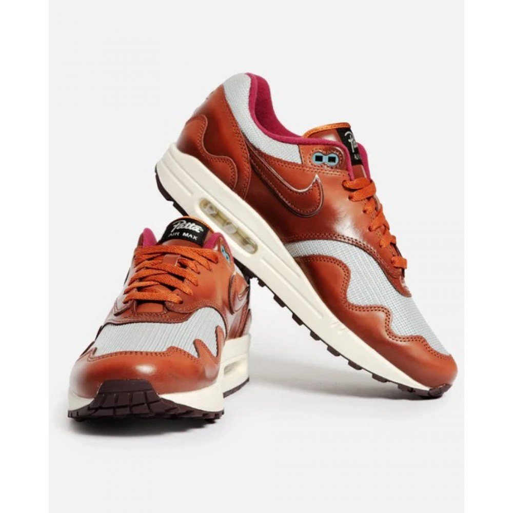 Кроссовки Nike Air Max 1 Patta The Next Wave Dark Russet размер 42, фото №2