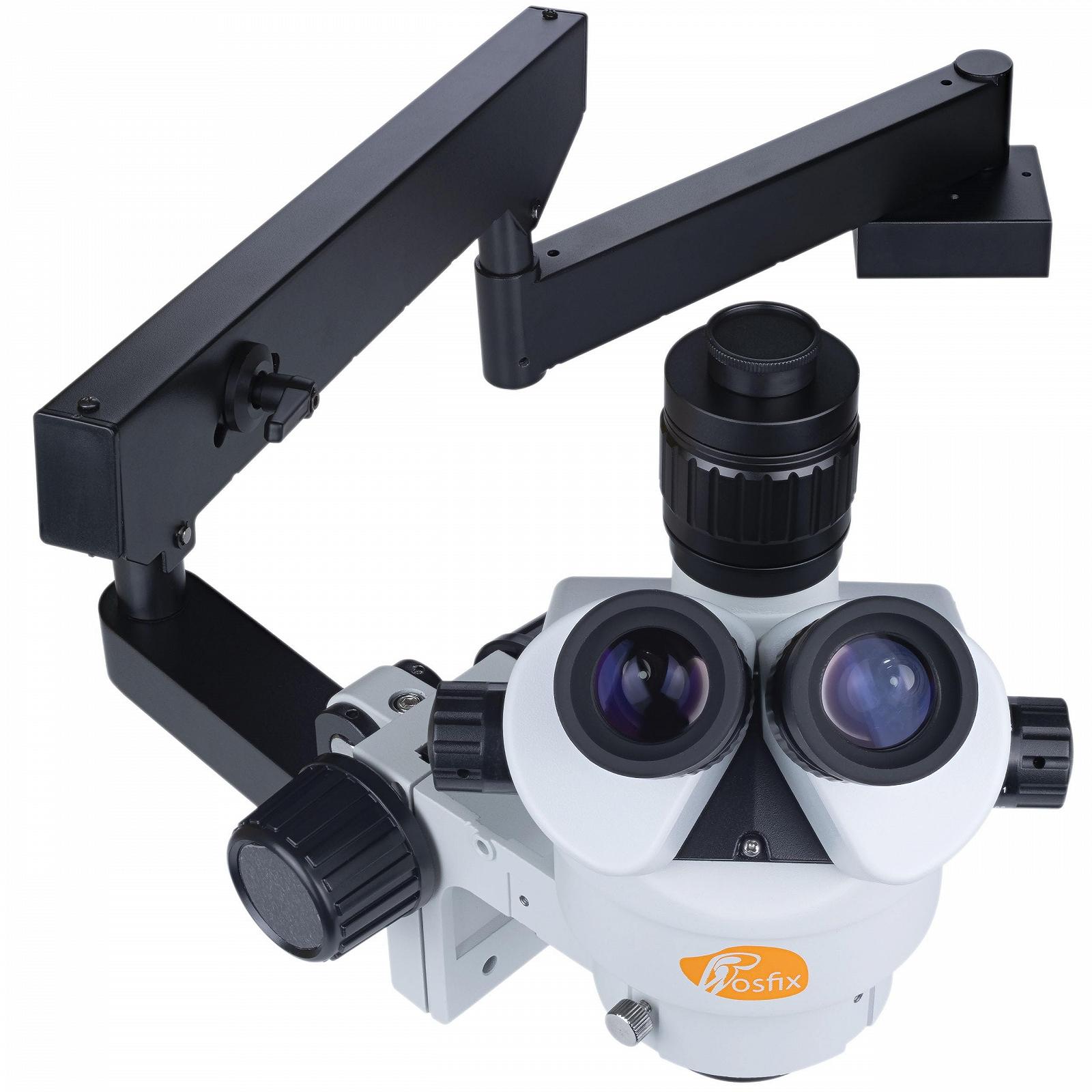 Микроскоп стереоскопический Rosfix Neptune Pro MSNP-T-WDMS1, увеличение 7x-45x, фото №3